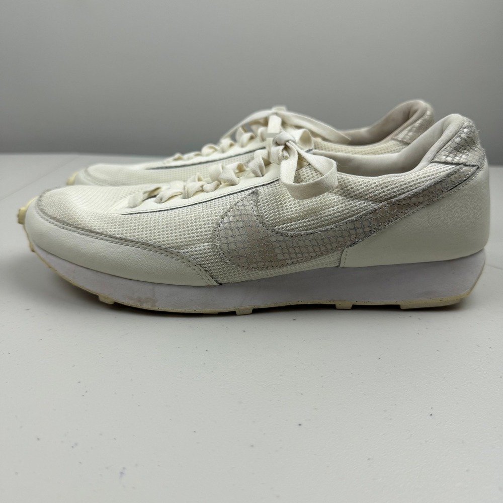 Nike Waffle Trainer 2 Sail Bone Snakeskin DH4262-100 Women's 9.5‎ Running Shoe